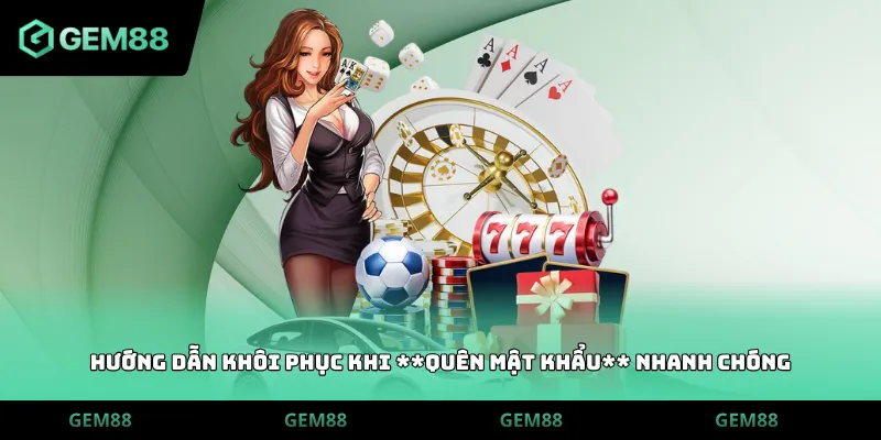 Hướng dẫn khôi phục khi quên mật khẩu nhanh chóng
