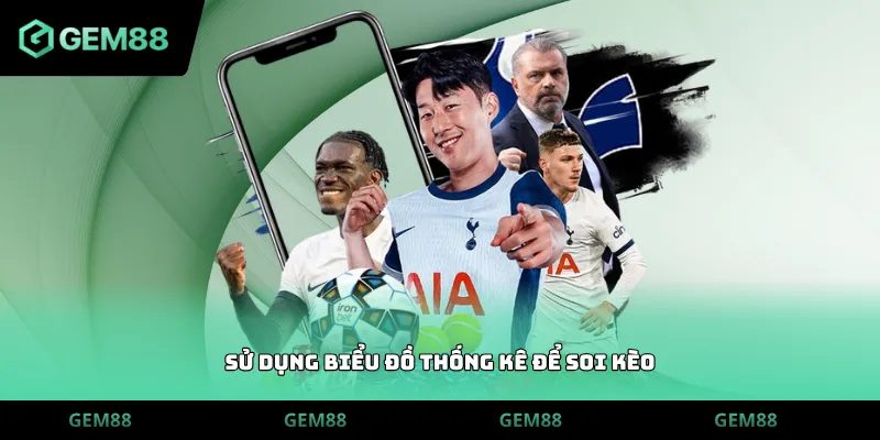 Sử dụng biểu đồ thống kê để soi kèo